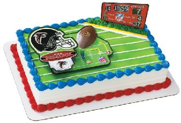 NFL Atlanta Falcons Cake Topper
