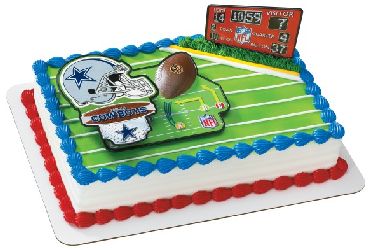 NFL Dallas Cowboys Cake Topper.