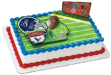 NFL Houston Texans Cake Topper
