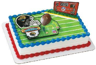 NFL Jacksonville Jaguars Cake Topper