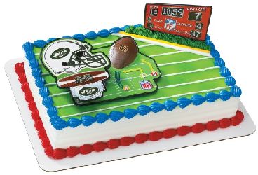 NFL New York Jets Cake Topper