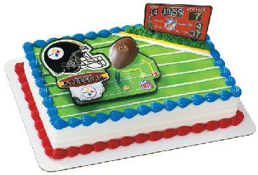 NFL Pittsburgh Steelers Cake Topper