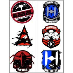 Star Wars Feel the Force Temporary Tattoos