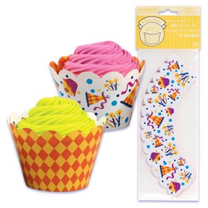 Party Cupcake Treat Wraps