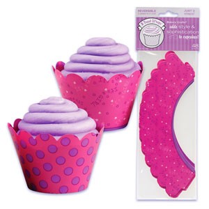 It's a Girl Cupcake Treat Wraps