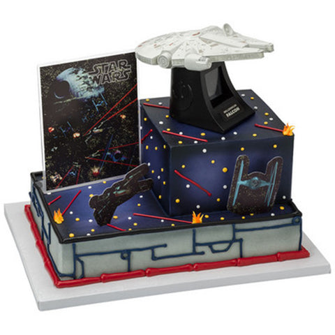 Star Wars Millennium Falcon Cake Topper Decor Signature Kit