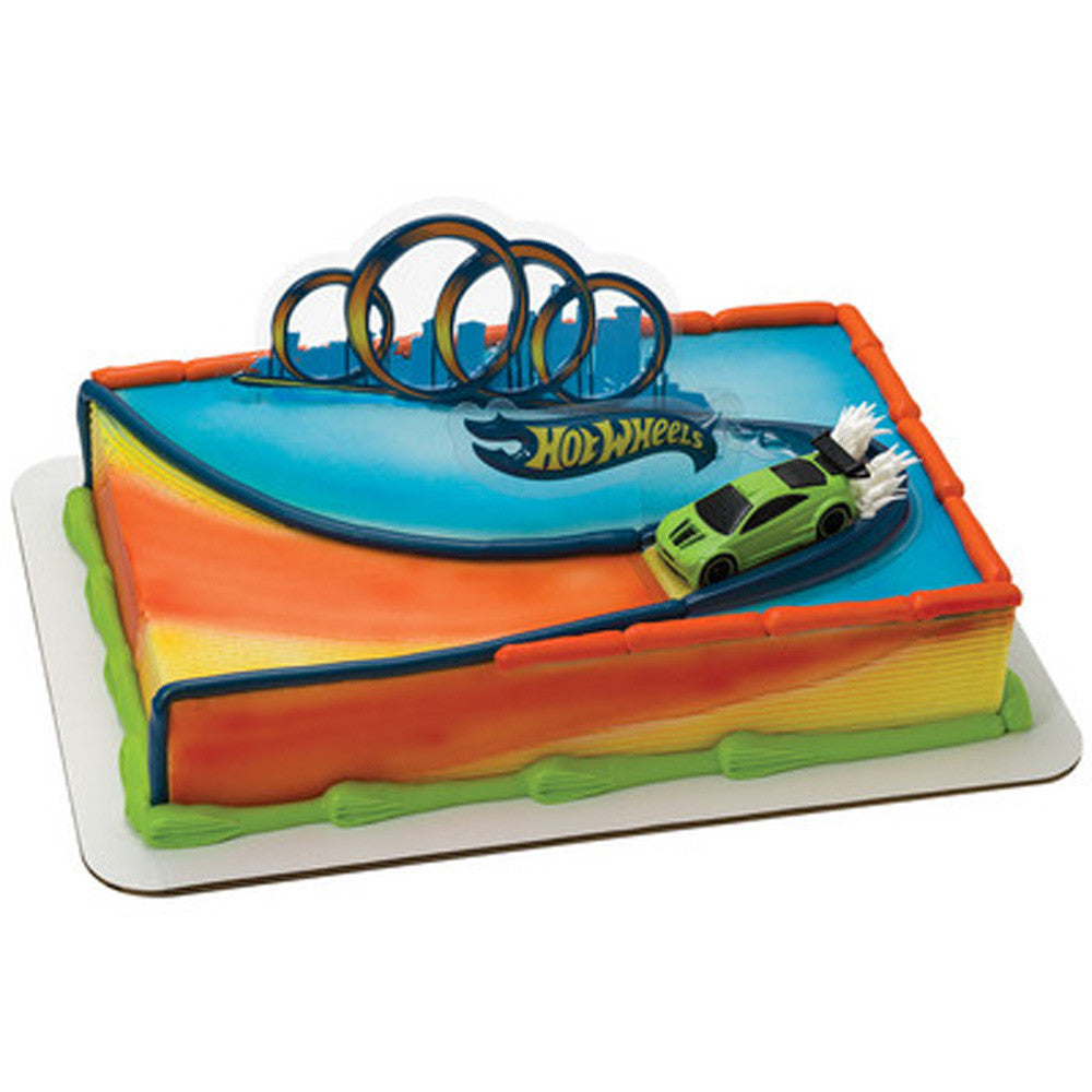 Hot Wheels Drift Cake Topper