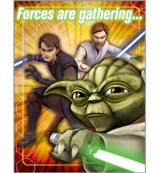 Star Wars Generations Invitations