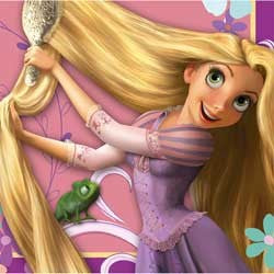 Disney Tangled Rapunzel Beverage Napkins