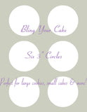 Disney Princess Edible Icing Sheet Cupcake, Cookie, & Cake Pop Decor Toppers