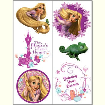Tangled Temporary Tattoos.