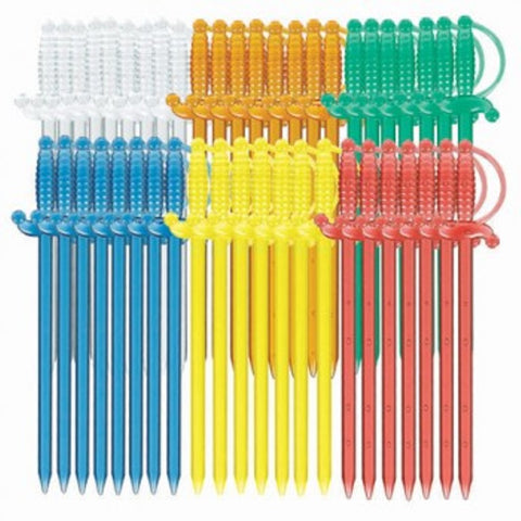 Appetizer Sword Cocktail Picks - 50 count