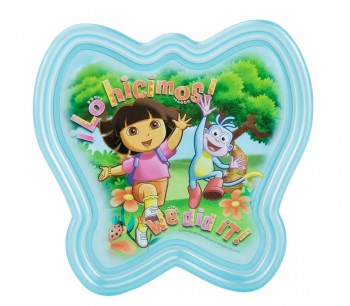 Dora the Explorer Shaped Plate