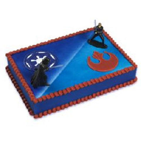 Star Wars Darth Vader vs. Luke Skywalker Duel Cake Topper