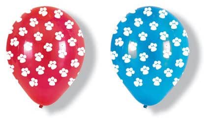 Paw-ty Time Latex Balloons