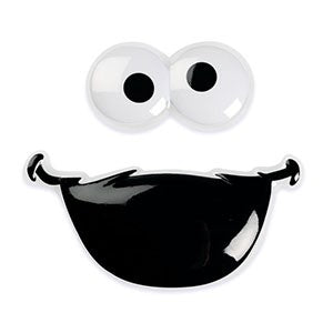 Cookie Monster Face Pop Top Cake Topper