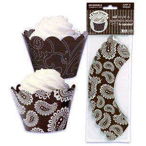 Paisley Cupcake Treat Wraps