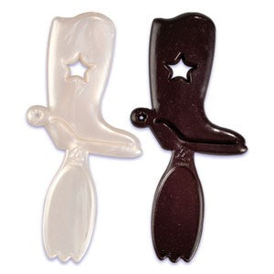 24 Cowboy Boot Cupcake Spoon Picks