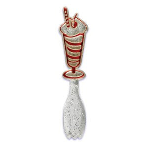 24 Milkshake Spoon Cupcake Picks