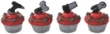 24 Tool Cupcake Picks