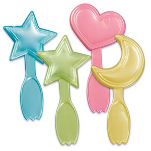 24 Baby Icon Spoon Cupcake Picks