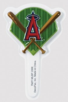 24 MLB Anaheim Angels Cupcake Picks