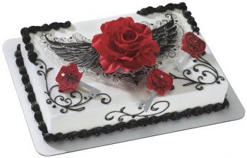 Enchanted Rose Cake Topper