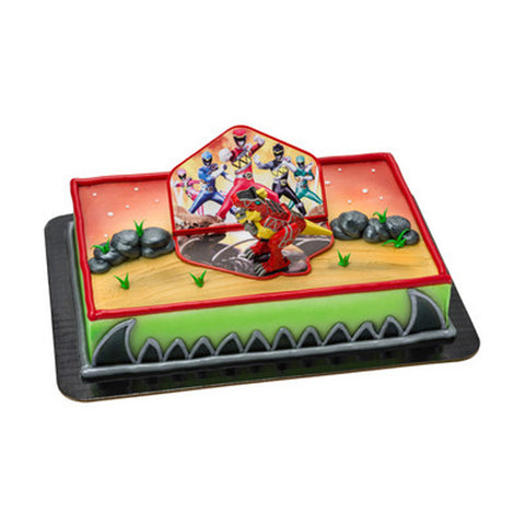 Power Rangers Dino Charge Red Zord Cake Topper
