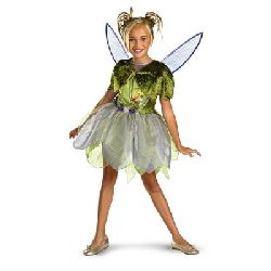 Disney Fairies Tinkerbelle Deluxe Children's Costume - Size Medium (7-8)