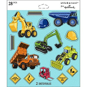 Construction Stickeroni Stickers