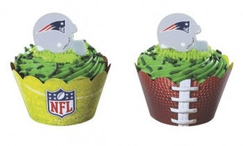 NFL Cupcake Treat Wraps