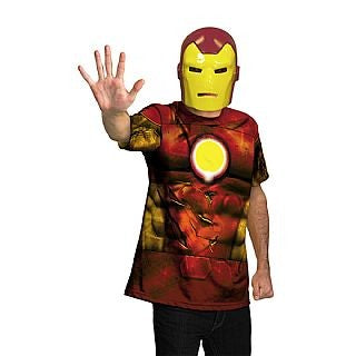 Iron Man T-Shirt Costume XL (14-16)