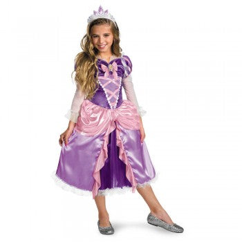 Disney Princess Tangled Rapunzel Deluxe Shimmer Children's Costume - Size Medium (7-8)