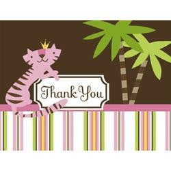 Queen of the Jungle Thank You Notes