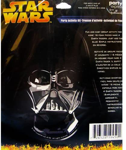 Star Wars Darth Vaders Party Craft Kit