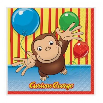 Curious George Lunch Napkins