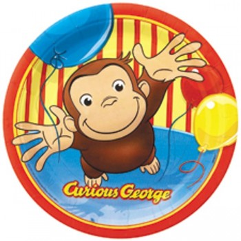 Curious George Dinner Plate