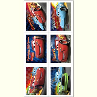 Disney Cars World of Cars Stickers
