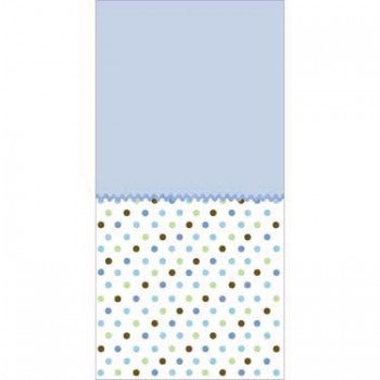 Tickled Blue Baby Shower Tablecover