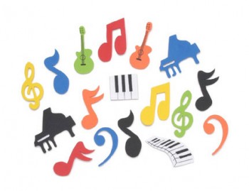 Foamies Music Self-Adhesive Stickers