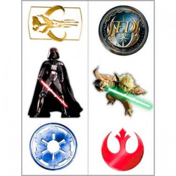 Star Wars Birthday Party Tattoos