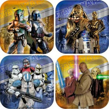 Star Wars Generations Dessert Plates