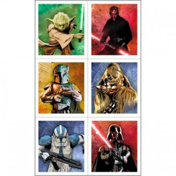 Star Wars Birthday Party Stickers