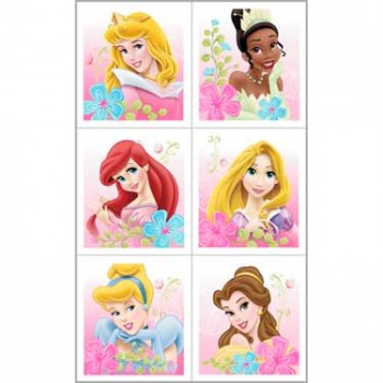Disney Princess Birthday Party Stickers