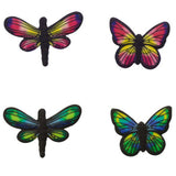Printed Butterflies and Dragonflies Assortment SugarSoft Edible Sugar Cake Topper Decoration Set