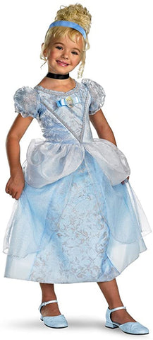 Disney Princess Cinderella Deluxe Children's Costume - Size M (7-8)