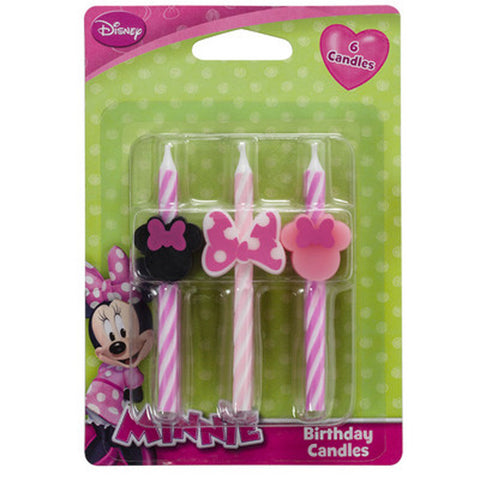 Minnie Mouse Icon Candles