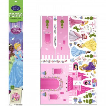 Jumbo Disney Princess Castle Moveable Decorations Stickers