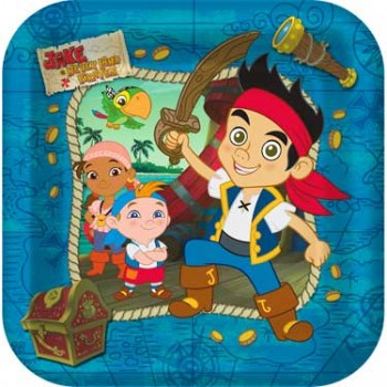 Disney Jr Jake & the Neverland Pirates Dinner Plates
