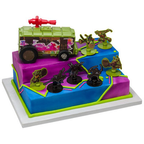 Teenage Mutant Ninja Turtles Stomp the Foot Deluxe Cake Topper